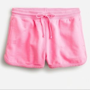 NWT- J.Crew University Terry Drawstring Shorts